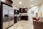 Casita kitchen, living area